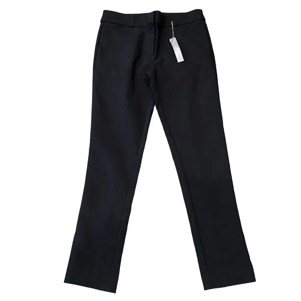 NWT LOFT Women's Skinny Fit Trouser Pant Black Size 6